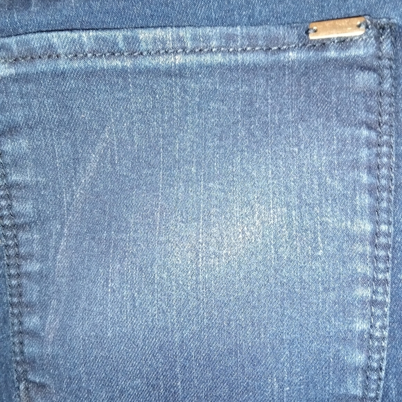 APT 9 SKINNY LEG BLUE BOYFRIEND JEANS SIZE 10 - Picture 5 of 7